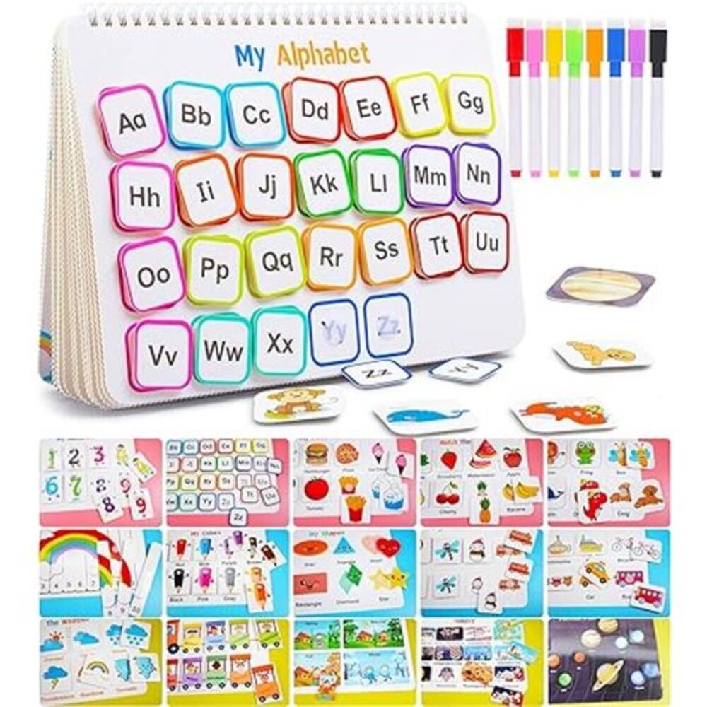 Huijing Montessori Preschool Learning Activities Newest 29 Themes Busy Book - - Picture 7 of 7